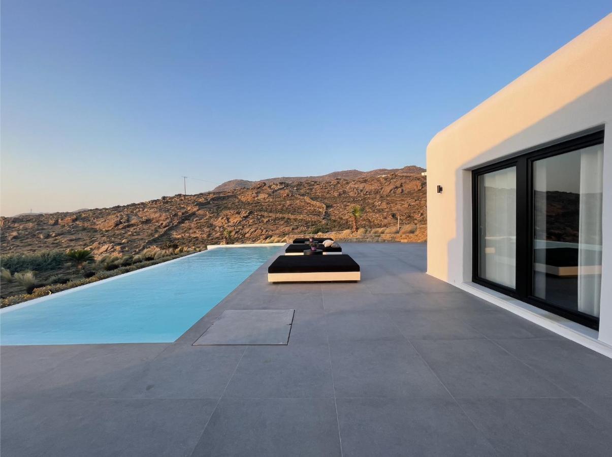 Black And White Villas Ftelia - Mykonos Mykonos Town Exterior foto