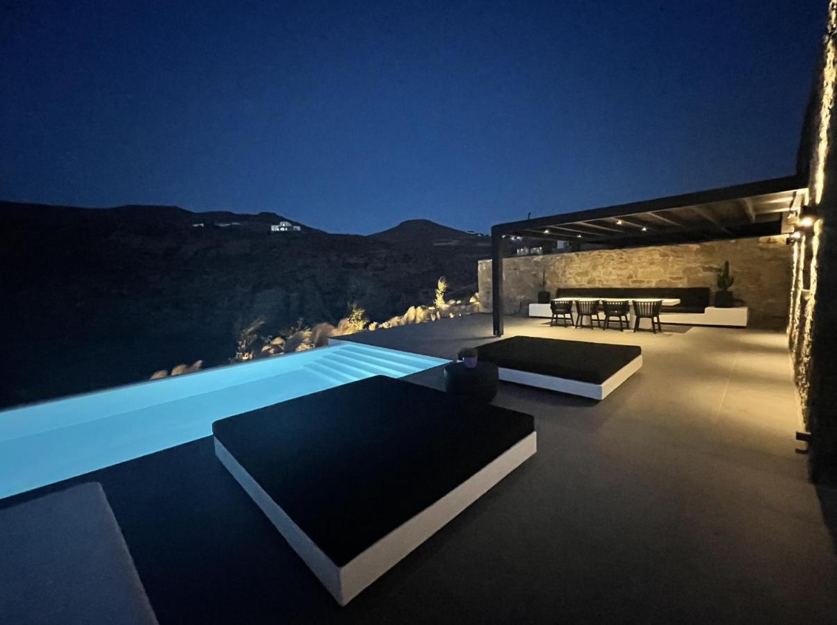 Black And White Villas Ftelia - Mykonos Mykonos Town Exterior foto